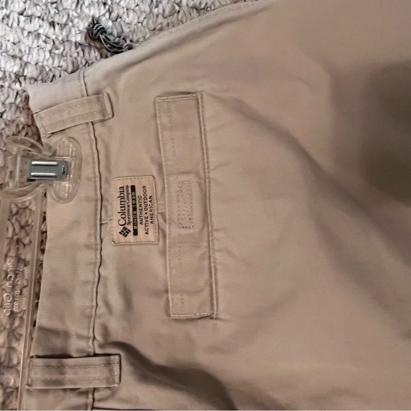 Columbia Men’s 32x30 Granite Cloth Utility Hiking Pants Khaki Tan Cargo - Picture 8 of 16